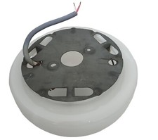 Plafonnier Globe Opaline Année 60-70 Diamètre 19,8cm 