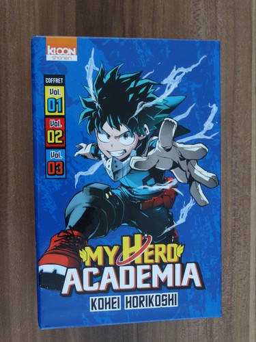 Manga coffret hero academia - coffret,