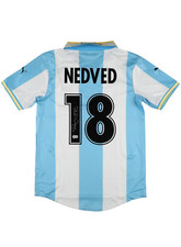 [SIGNED SHIRT] Pavel Nedved - Lazio Rome - Certificat Beckett