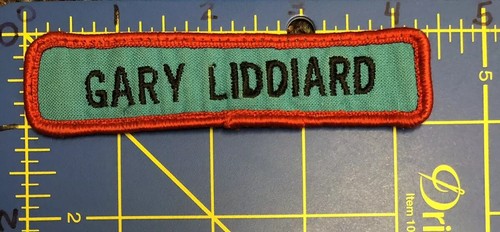 Gary liddiard nom - gary, patch
