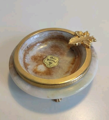 Ancien cendrier marbre - ancien, en