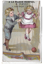 chromo ancien publicitaire A