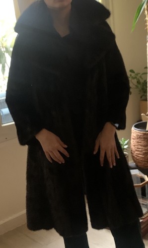 Manteau fourrure vison - fourrure,
