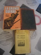 Guerre de 1914 / 1918 : Lot de 3 livres. (1)