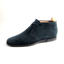 Tods Chukka Bottines Bleu Daim