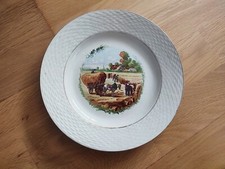 Assiette décorative ST AMAND Vintage SAISON ETE Mois de l'année - JUILLET