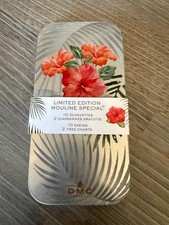 Coffret collector mouliné spécial DMC Boite Florale neuve