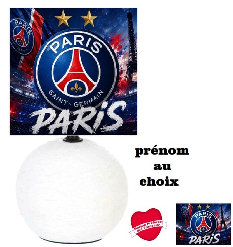 Lampe chevet psg ici est - psg,