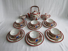 service à thé en porcelaine