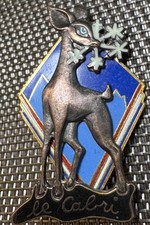 MÉDAILLE INSIGNE DE SKI.  LE