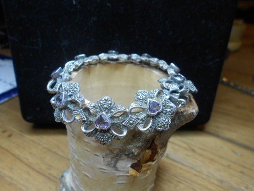Bracelet argent 925 - ,, pierres