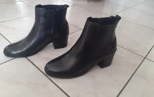 Boots bottines zippées - bottines,