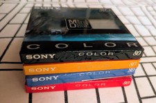 Lot 4 Minidisc Sony Color