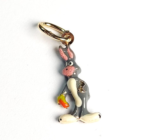 Pendentif bugs bunny - en, or