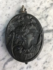 Ancien pendentif médaillon - ancien, pendentif,