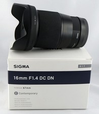 Sigma 16Mm F/1.4 Dc Dn Pour