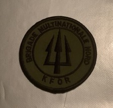 INSIGNE TISSU OPEX BRIGADE MULTINATIONALE NORD KFOR OCCASION