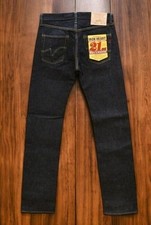 IRON HEART Denim IH666S-21OZ Selvedge Model Slim Straight INDIGO Made in JAPAN