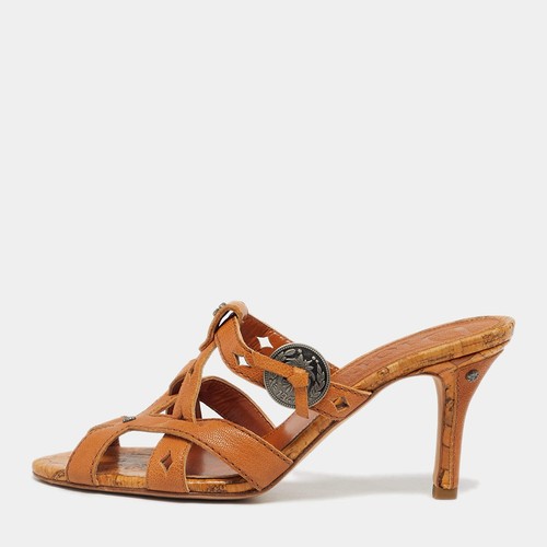 Mules lanières cuir - lanières,
