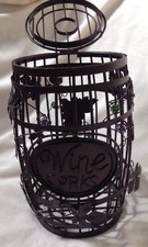 Wine Bottle Cork Holder Cage