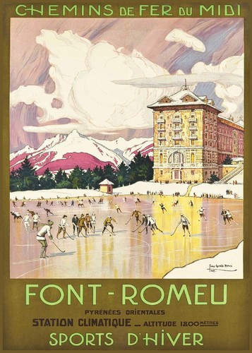 Hockey glace font romeu - font,