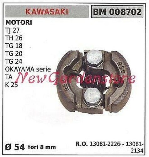 Embrayage complet kawasaki - embrayage,