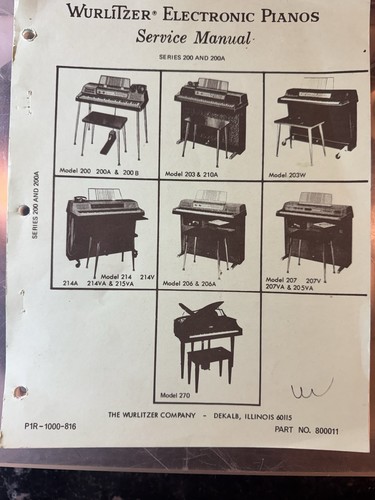 Wurlitzer electronic piano - electronic,