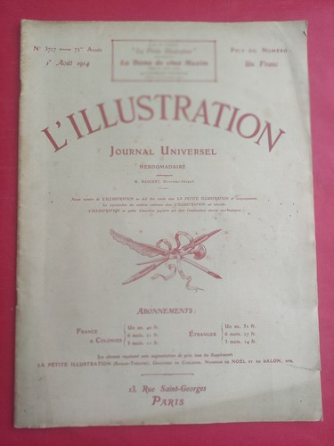 Journal illustration 3727 - l'illustration, n°3727