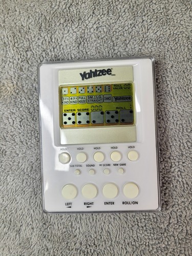2007 yahtzee handheld - yahtzee,