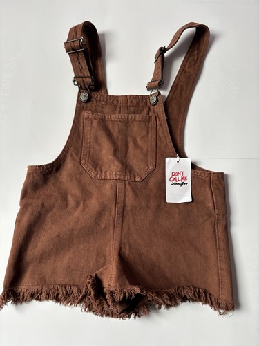Salopette jeans marron fille - salopette,