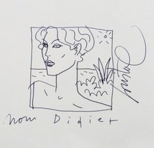 Dessin original dédicace de
