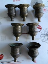 7 pièces lustre bougeoir