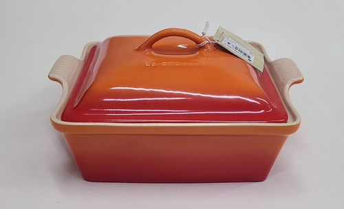 Creuset covered square - le,