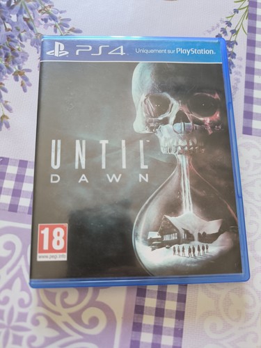 Until dawn jeu vidéo - jeu, sony