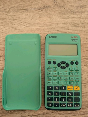Casio spéciale - fx-92+,