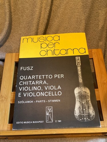 Fusz quatuor pour guitare - fusz,