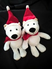 Lot 2 peluche doudou ours