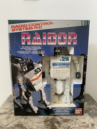 Rare walking robot raidor neuf - rare,