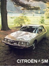 Catalogue Brochure Citroen SM