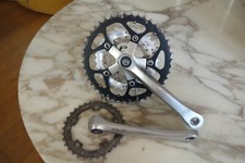 Pédalier vintage Shimano XT M737 - 175 mm - 44/32/22