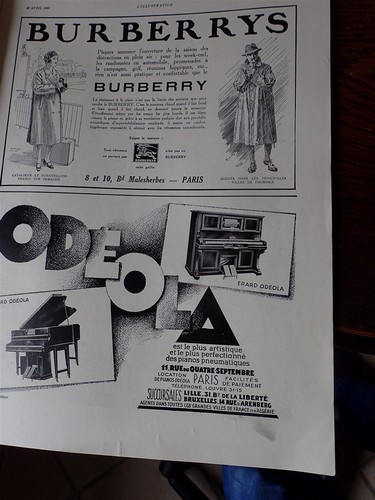Burberrys piano odeola - burberrys,