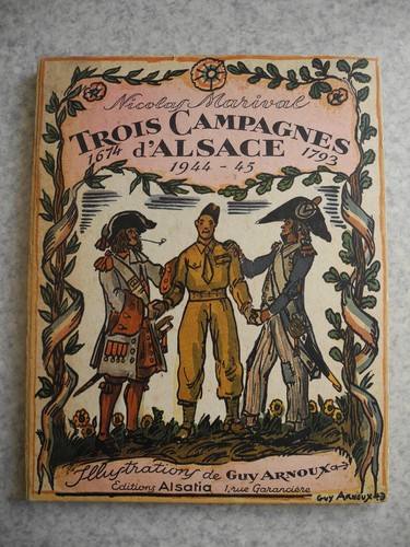 Ancien livre trois campagnes - trois,
