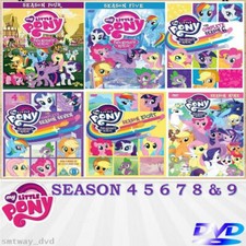 Mon petit poney : Les amies, c'est magique Saison 4,5,6,7,8,9 DVD ~ Toutes...