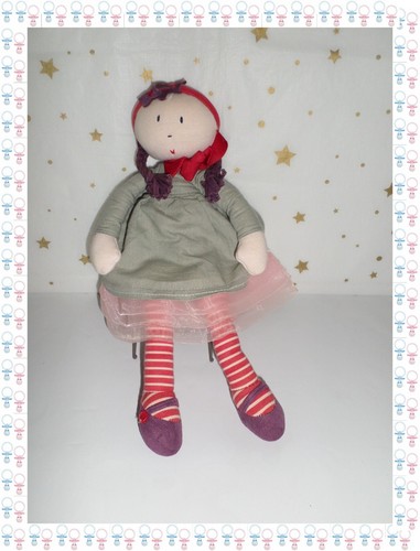 Doudou poupée de chiffons - poupée,