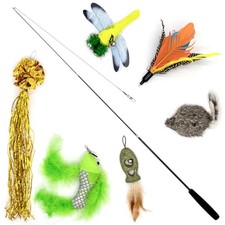 Jouet Chat Interactif, Canne