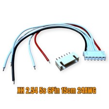 ✅ 1 Set 6Pin 5s XH 2.54mm 2.54 Balancer Mâle 15cm 24AWG Câble Femelle Lipo RC
