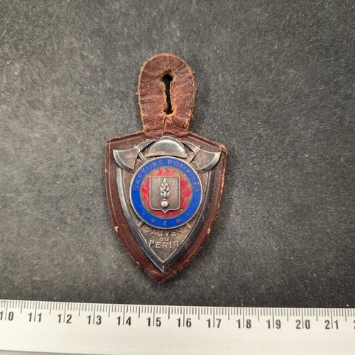 Insigne pucelle sapeur pompier - pucelle,