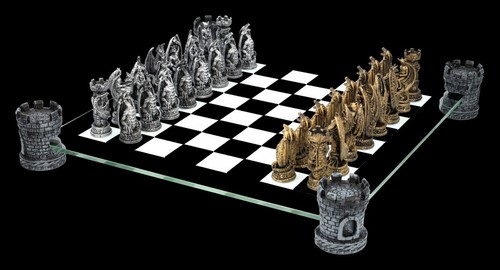 Jeu échecs dragon royaume - d'Échecs,