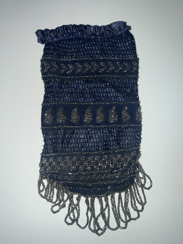 Sac bourse brodé perle - bourse,