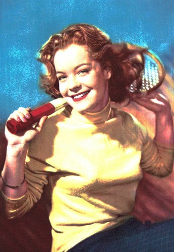 Romy schneider carte postale - romy, *